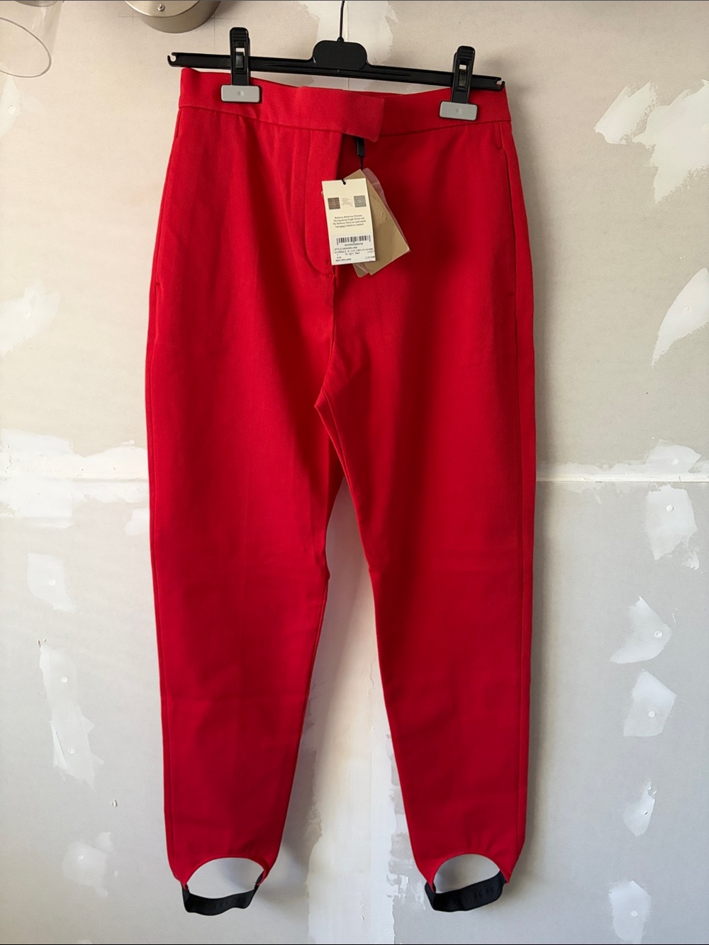 NWT Burberry Crowle Red Jodhpurs size 8